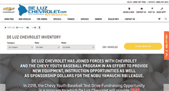 Desktop Screenshot of deluz-chevrolet.com